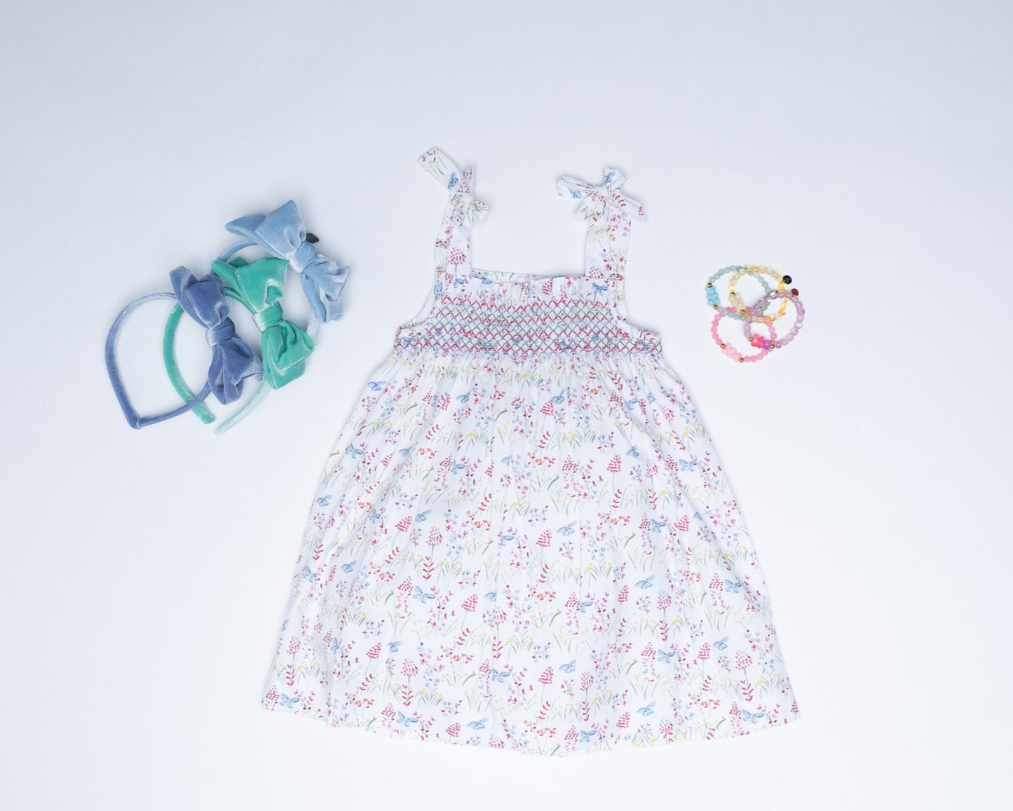 Jardin Smocked Dress
