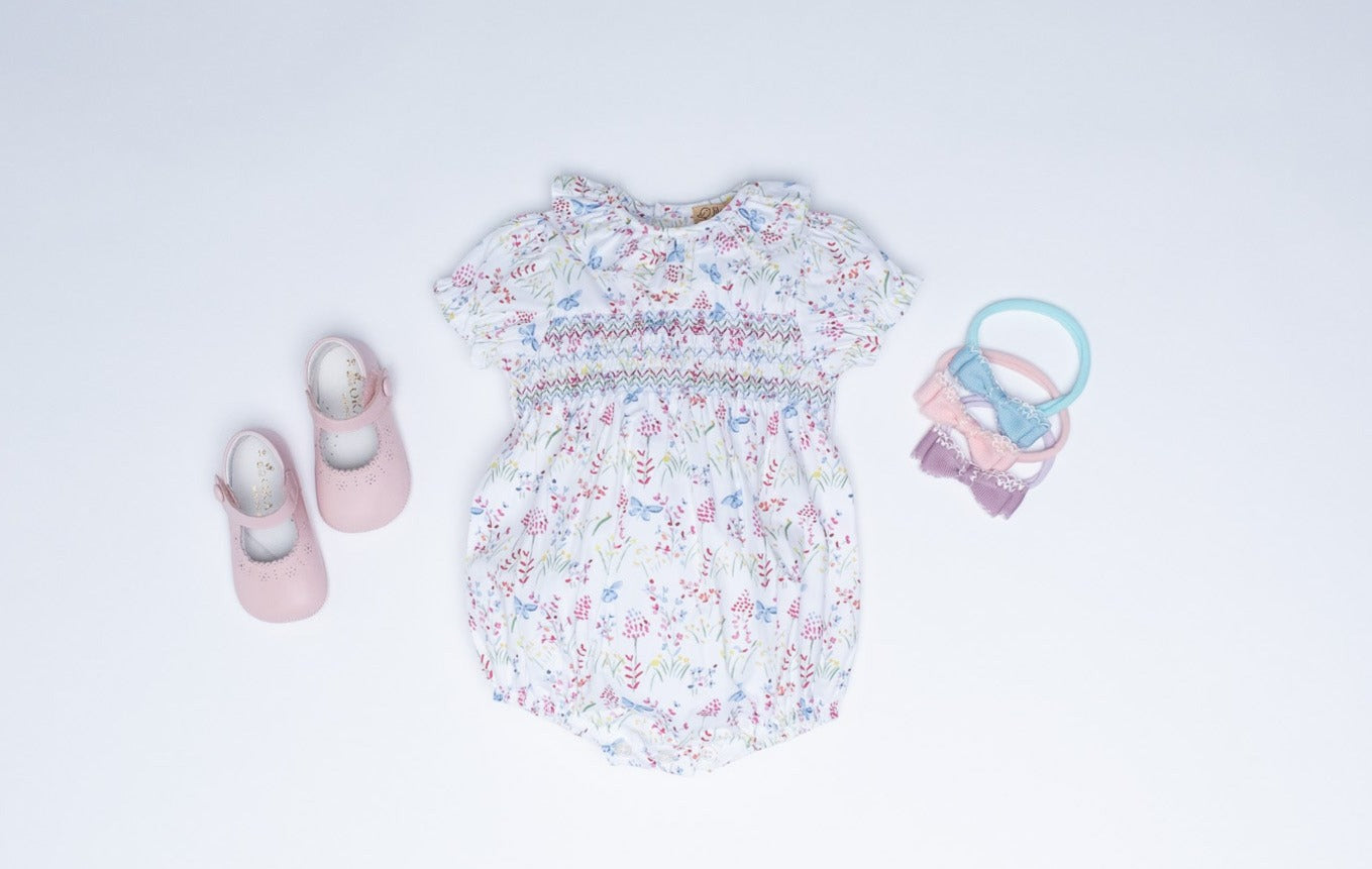 Jardin Smocked Romper