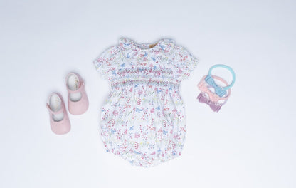 Jardin Smocked Romper