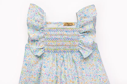 Nimes Smocked Dress