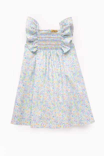 Nimes Smocked Dress