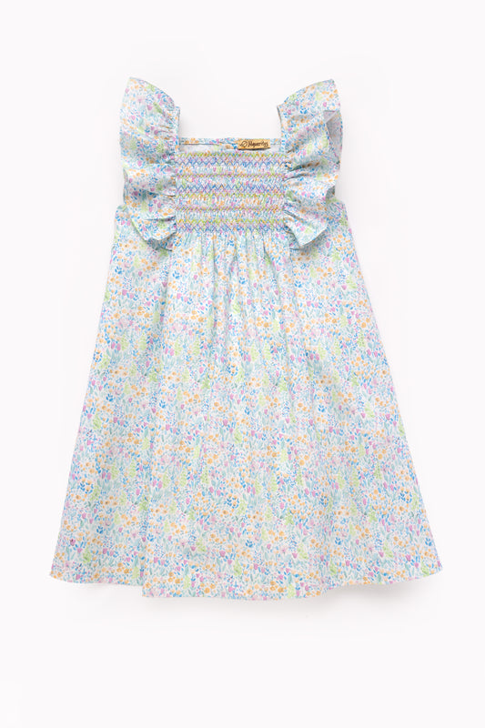 Nimes Smocked Dress