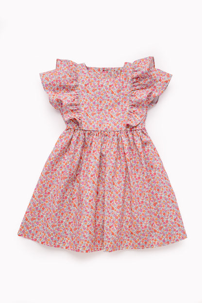 Ditsy Ruffle Dress