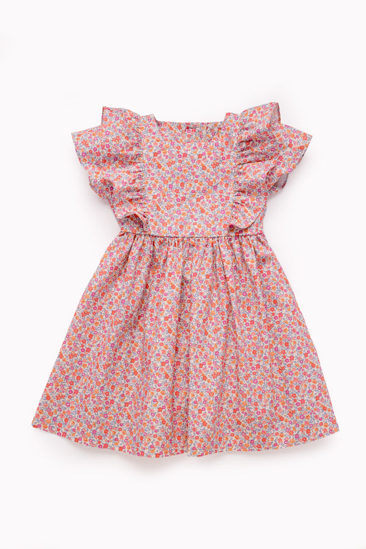 Ditsy Ruffle Dress
