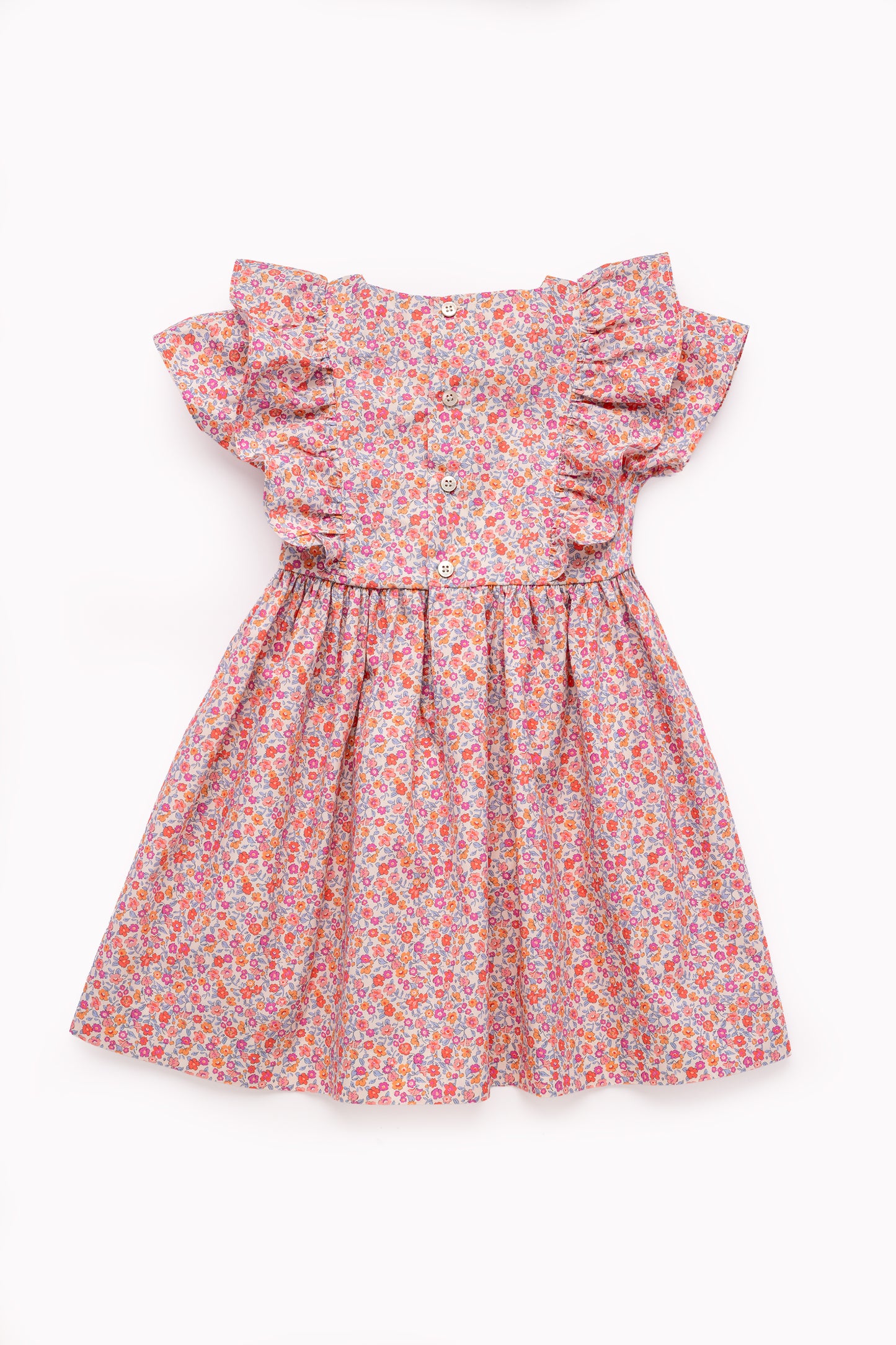 Ditsy Ruffle Dress