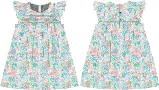 Kate Smocked Dress